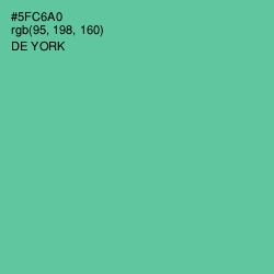 #5FC6A0 - De York Color Image